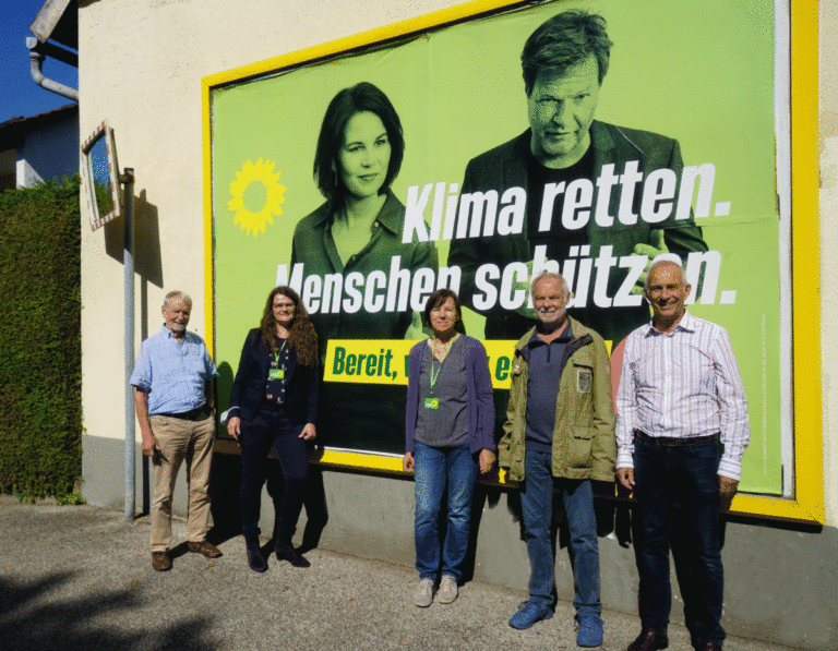 Kirchheimer Grüne im Bundestagswahlkampf