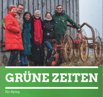 Titelseite der Grünen Zeiten