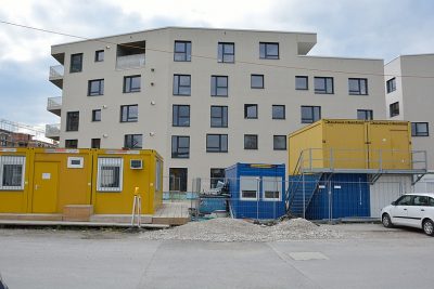 Wohnungsbau Baustelle
