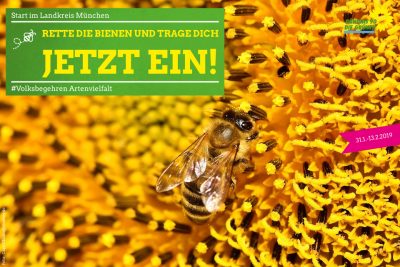 Volksbegehren Artenvielfalt Aufruf
