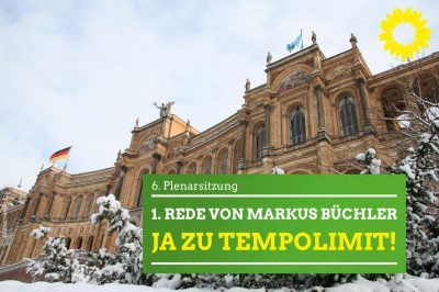 Markus Büchler im bayerischen Landtag