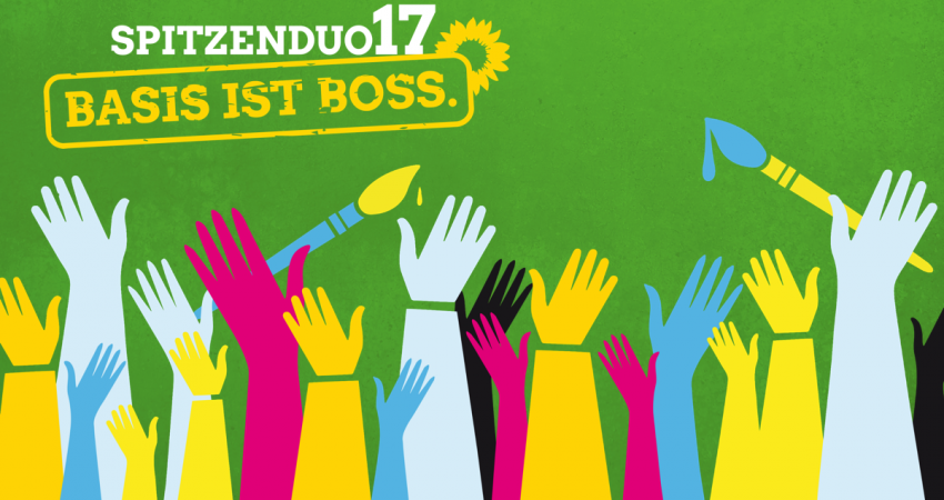 Grüne Urwahl: Basis ist Boss