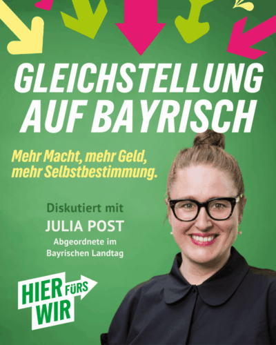 Julia Post Gleichstellung auf Bayrisch