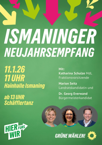Neujahrsempfang im OV Ismaning mit Katha Schulze und Marion Seitz