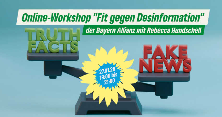 Online-Workshop Fit gegen Desinformation