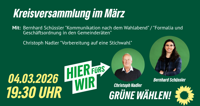 Kreisversammlung im März