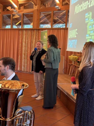 Dankesfeier Marion Seitz und Susanna Tausendfreund