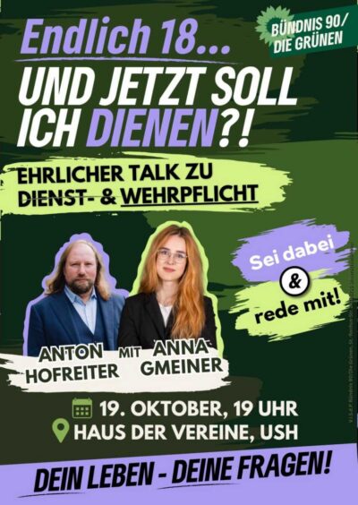 2026_10_18_Endlich18_Toni_Hofreiter Endlich 18 … und jetzt soll ich dienen?! Diskussion mit Toni Hofreiter und Anna Gmeiner